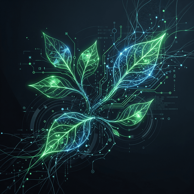 Vegetación exuberante que representa proyectos de conservación ambiental